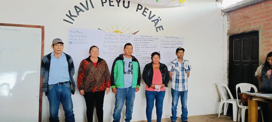 Kuae &ntilde;emboat+guasu Zona Machareti, oiparavo mburuvicha p+au reta